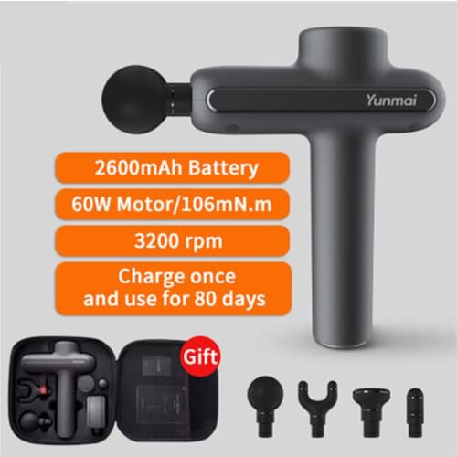 Original Yunmai Muscle Massage Pistol Pro Basic Powerful Deep Tissue Massager Workout Runing Therapy Muscle Pain Relief