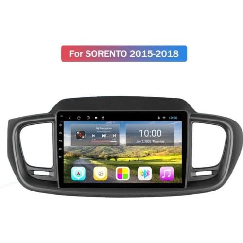 4G+32G Android 10.0 Car Radio Player For KIA SORENTO 2015- Car GPS Nagavition With Wifi 4G AHD DSP Mirror Link Backup Camera