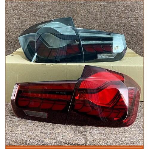 Suitable for a variety of high-end models Longlin smoked black taillights for BMW 5 series F10 F18 525 530