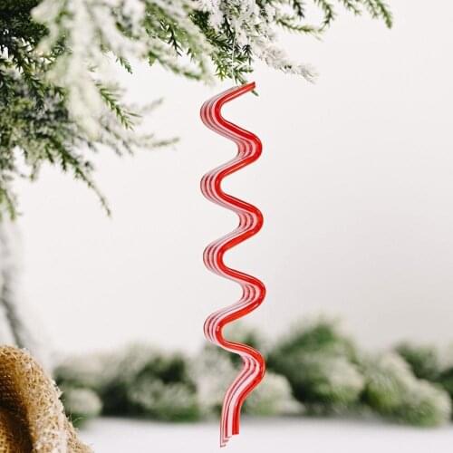 Christmas Decorations Plastic Candy Cane Christmas Gift Crutches New Pendant Year Christmas Colorful Bigger 2020 Christmas H5Y2