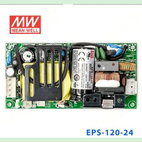 Friendly MEAN WELL 12Pack EPS-120-24 24V 5A meanwell EPS-120 24V 84W Single Output Switching Power Supply