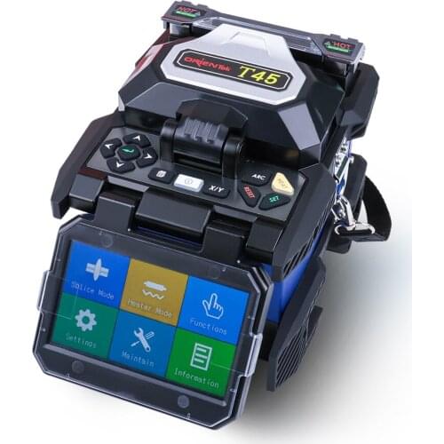 Core Alignment Fusion Splicer, Orientek T45 FTTH Optical Fiber Splicing Machine