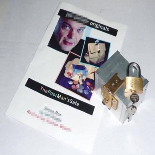 The Strong Box 2.0 Magic Tricks For Professional Magician Metal Box Appearing/Vanising Magician Professional Illusions Mentalism