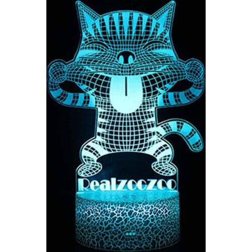 Indoor Lighting Bedside Lamp Night Light Anime Lamp USB Led Lights Bulbs for Home Decoration Bedroom Three-dimensional Teen Room