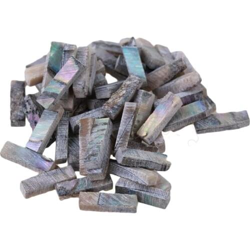 Yibuy 1 Set of 60PCS Abalone Guitar binding body project Total length 42cm