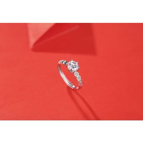 Yulaili 2020 Fashion Women Ring Excellent Cut 0.5Ct 1Ct 2Ct 3Ct Engagement Rings Free Shipping