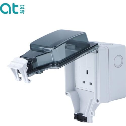 1Gang Socket British / German / French / American / Isreali Outdoor Power Supply Waterproof Socket