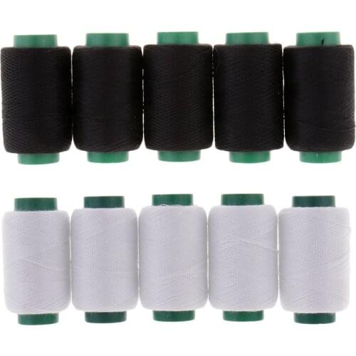 10Pcs Machine Stitching Sewing Thread Overlocking Embroidery Thread Reel