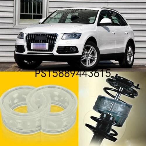 2pcs Power Front /Rear Shock Suspension Cushion Buffer Spring Bumper For Audi Q5