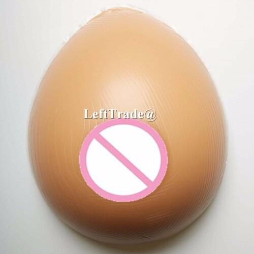 4100g/pair huge transgender breasts forms forma de silicone crossdresser fake breast boobs prosthesis TD CD 44 46 H cup