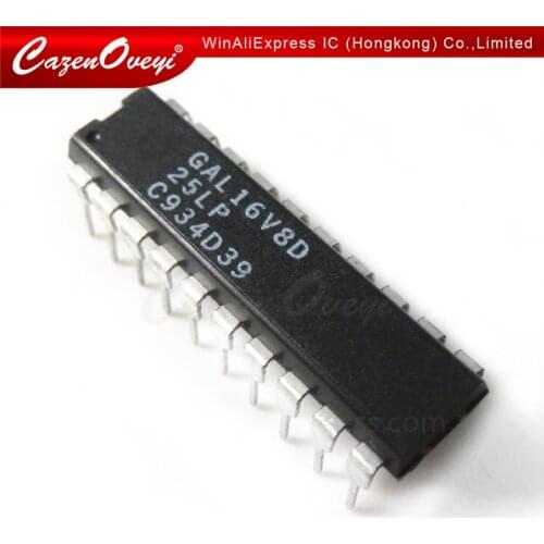 5pcs/lot GAL16V8D-15LPN GAL16V8D-15LP GAL16V8D-15LPI GAL16V8D-25LP GAL16V8D DIP-20 In Stock