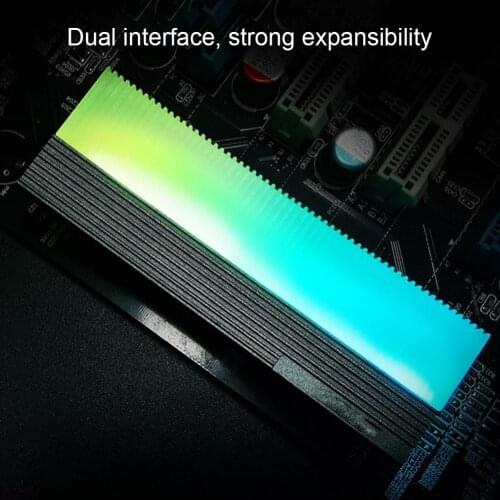 80% Off CM-M73S M.2 Solid State Hard Disk Heat Dissipation ARGB Sync Heat Sink Radiator