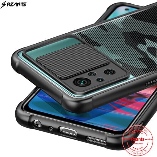 Rzants For Xiaomi Redmi Note 10 10S 4G Redmi Note 10 Pro Max Case Soft Military [Camouflage Lens] Lens Protect Slim Clear Cover