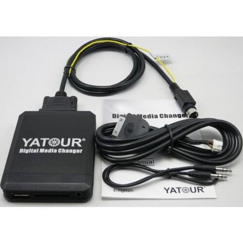 Yatour Audio YTM07 Digital Music CD changer for Volvo SC-XXX radios USB SD AUX ipod iphone MP3 Adapter