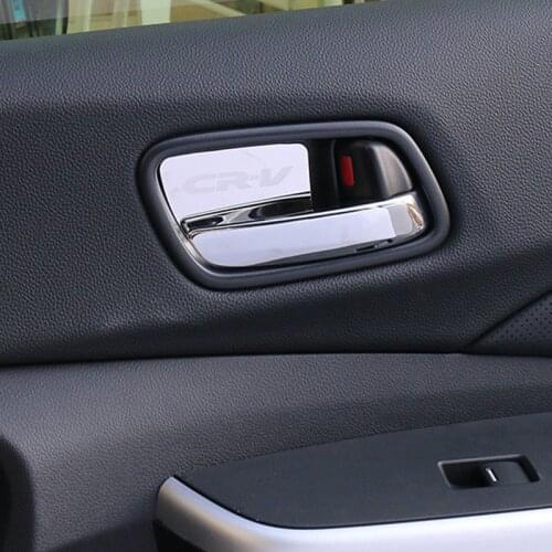 Car interior Door Handle Bowl Cover Patch trim For Honda CRV CR-V 2012 2013 2014 2015 2016 carstyling accessories