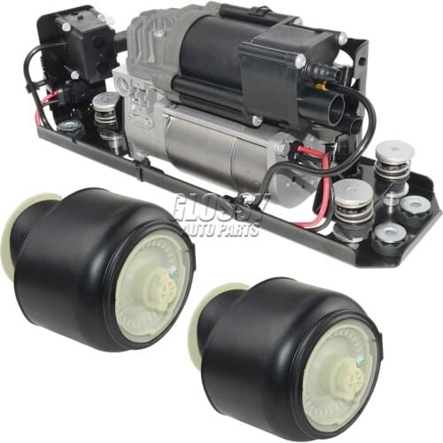 AP03 Air Suspension Compressor Pump With Valve Block + 2*Air Spring For BMW 5 F07 GT F11 ,7 Series F01 F02 F04 37206784137