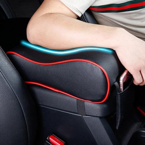 2019 new leather car armrest box cushion shape For Subaru Forester Outback Legacy Impreza XV BRZ Tribeca Trezia