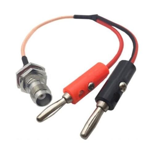 TNC Female bulkhead to banana head connector RF Pigtail RG316 cable