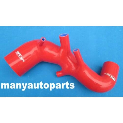 SILICONE INLET/INDUCTION HOSE FOR AUDI TT/S3 SETA LEON 1.8T BAM/APX 210/225HP,NEW RED