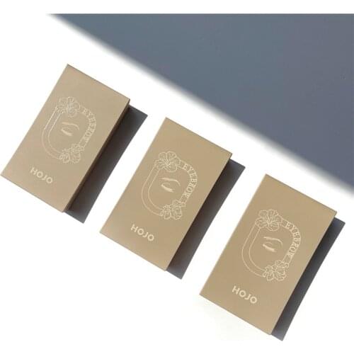 HOJO 3-color Eyebrow Powder Waterproof and Sweatproof Novice Three-dimensional Contouring Eye Shadow Three-in-one Facial Makeup