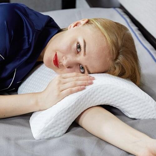 Neck Protection Slow Rebound Memory Foam U Shaped Pillow Zero Pressure Pillow Health Cervical Double-sided Use