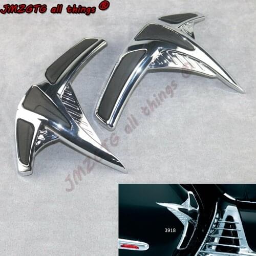 Motorcycle Left and right Side box protection cover For HONDA Goldwing GL1800 2001 02 03 04 05 06 07 08 09 10 2011