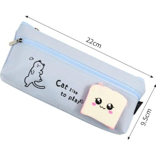 1017Multifunctional pencil case Big Pencil Case Hot sale For Boys Girlpencil Bag simple cheap Stationery School Supplies