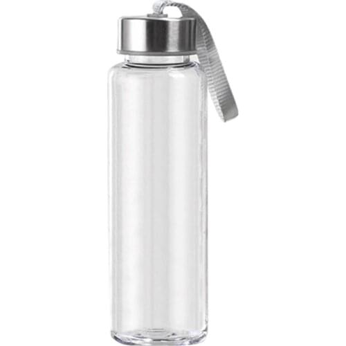 50% Hot Sale 300/400/500ML Outdoor Sports Portable Plastic Water Cup Drinking Water Bottle Transparent Water Bottle with Handle