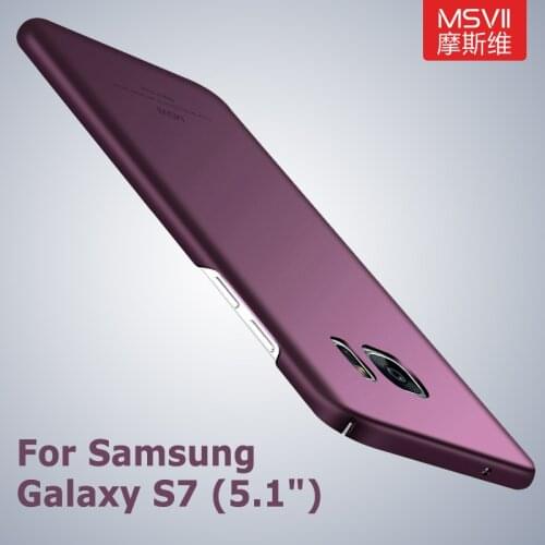 For Samsung Galaxy S7 Case Cover Msvii Matte Coque For Samsung Galaxy S7 Edge Case Hard PC Cover For Samsung S7 S 7 Edge Cases