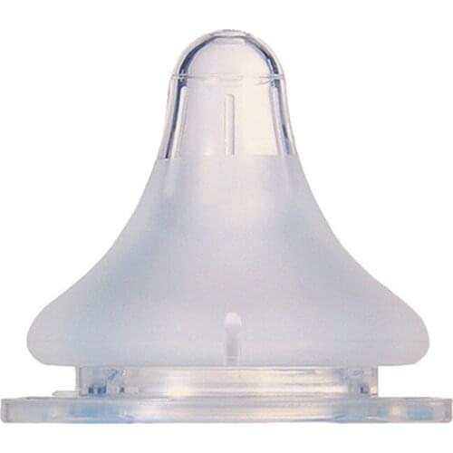 Baby Silicone Nipple Wide Caliber Breast Nipple Baby Infant Wide Mouth Bottle Nipples