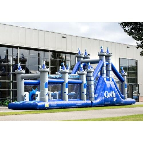 China Guangzhou) manufacturers selling inflatable slides, inflatable castles, Inflatable Obstacle CB-41