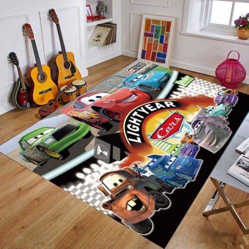 Disney 160X80CM Baby Play Mat Thickening Polyester Children Carpet Non-slip Carpet Living Room Bedroom Carpet for Boys