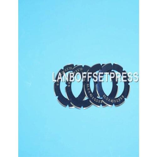 LANBOFFSETPRESS MBO blade 8Vtooth folding machine50 210 400 61.5x40x0.5mm high quality parts