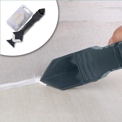 New 3 in 1 Silicone Sealant Remover Tool Kit Set Scraper Caulking Mould Removal Useful Tool For Home