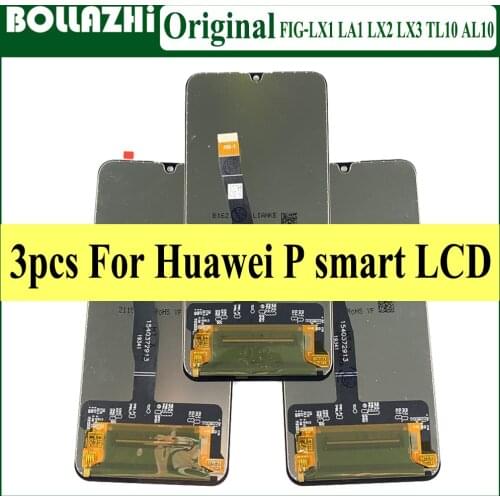 3 Piece/lot Original For Huawei P Smart LCD Display Touch Screen Digitizer For Huawei enjoy 7S LX1 LA1 LX2 LX3 LCD With Frame