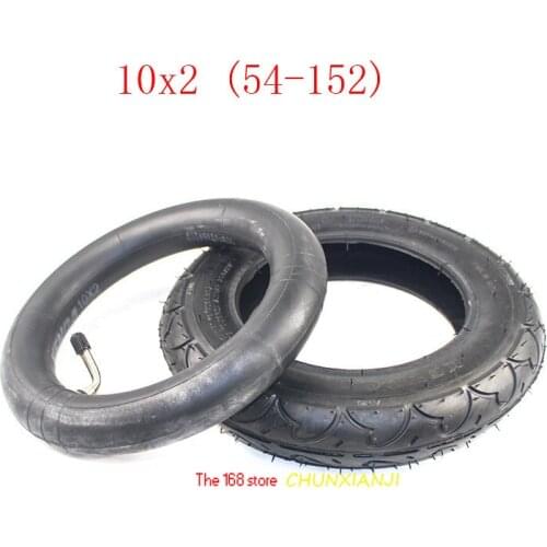 High Quality 10x2.0(54-152) Baby Trolley Inner and Outer Tires 10*2 (54-152) Electric Scooter Original Tyre
