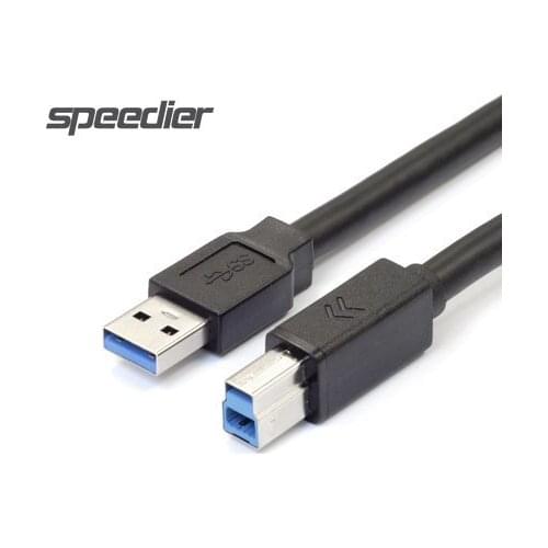 USB3.0 print cable High-speed Type-B data cable 4k camera High-speed 3.0 data line 4K HD transmission Signal amplifier
