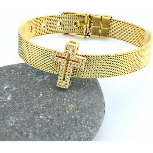 Jewelry 2020 Trend The Heart of Jesus Bracelet Crucifixion Statue Bracelet Catholic Gifts Virgin MaryZinc Alloy