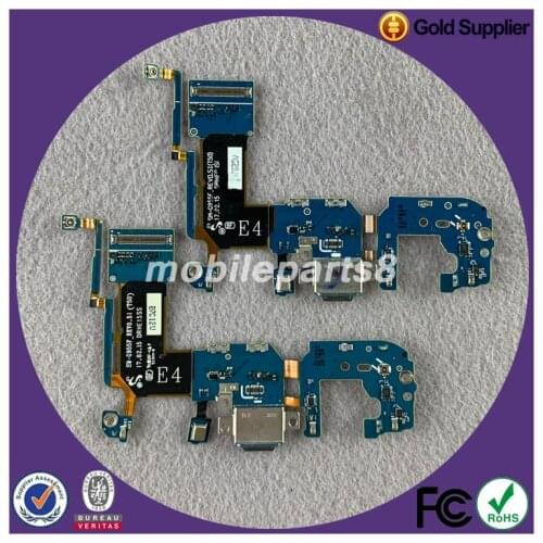 10pcs Charging Port Dock Connector Flex For samsung S8 plus G955F G955U Charger Dock Connector Flex cable