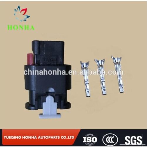 Free shipping 10 pcs tyco 6 Tourette Reversal Radar Electric Eye Probe Plug connector 4F0 973 703 A 4F0973703A