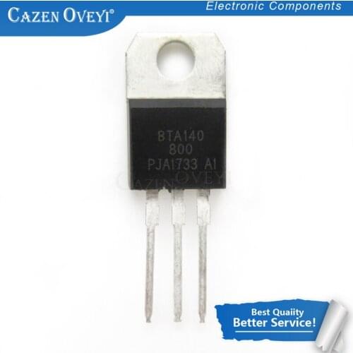 10pcs/lot BTA140-800 TO-220 BTA140 TO220 140-800 In Stock