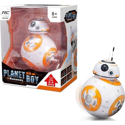 Star Wars BB-8 Anime Figure Intelligent Remote Control Robot Magnetic Battery Operated Model Toy The Best Birthday Gift for Kid