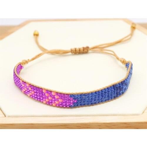 ZHONGVI Beads Bracelet Women Jewellery Colorful Boho Loom Jewelry 2021 Trendy Miyuki Friendship Bracelets Girl Gifts Wholesale