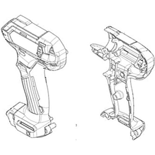 Shell case housing set for MAKITA TD110D TD110DZ TD110DWME TD110DWAE TD110DWYE