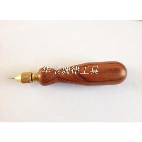 Piano tuning tool The piano sound tools Tuning tool Row a needle Red with wooden handle