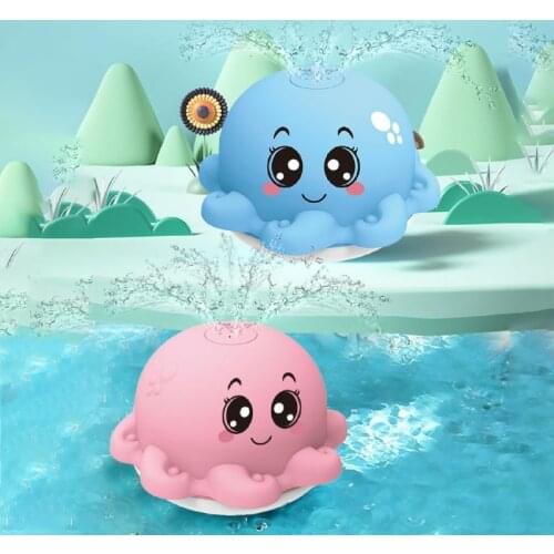 Exquisite Baby Shower Toys, Electric Car Toys, Water, Cartoon Shower Fountain With Lights Interactive Water Spray Toys