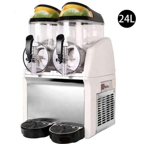Commercial 2 Tank Cold Drink Making Machine Smoothie Maker FREE CFR BY SEA