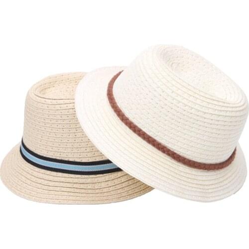 Summer New Pattern Fashion Travel Hat Fit 18 Inch American&43cm Baby New Born Doll Clothes Accessories Girls' Toys