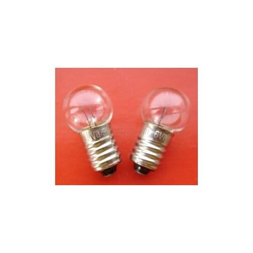 Miniature light bulb 2.5v 3.8v 4.8v 4.9v6v6 . 2v 0.3a 0.5a5w screw-mount e10 instrument indicator lamp sellwell lighting