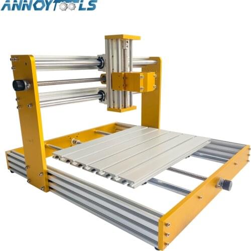 Upgrade CNC3040 Metal Frame Router DIY Engraving Milling CNC3018 Apply Nema17 Stepper Woodworking Cutting for Acrylic Metal MDF